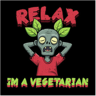 Vegan Zombie Posters and Art