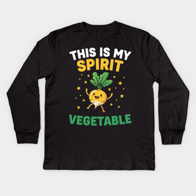 Turnip Spirit Tee Kids Long Sleeve T-Shirt by enrynz