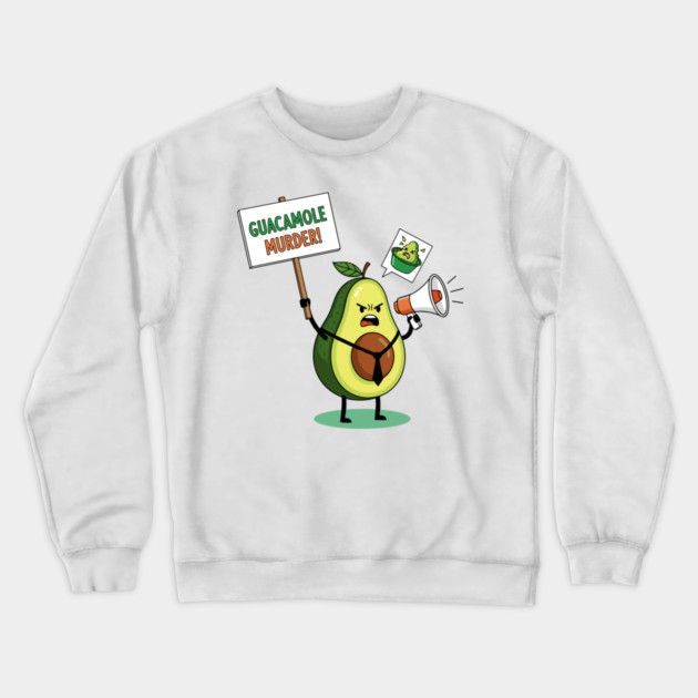 Guacamole Murder Crewneck Sweatshirt by enrynz