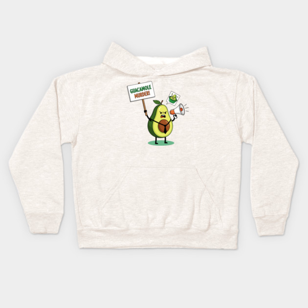 Guacamole Murder Kids Hoodie by enrynz