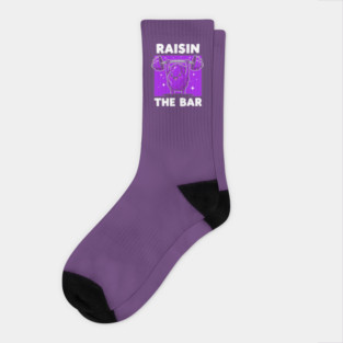 Raisin the Bar Socks