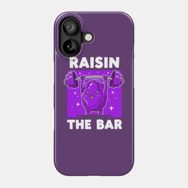 Raisin the Bar Phone Case by enrynz