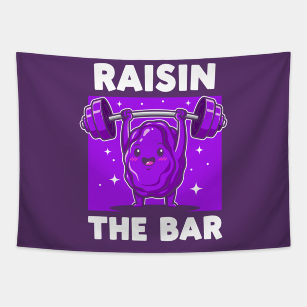 Raisin the Bar Tapestry by enrynz