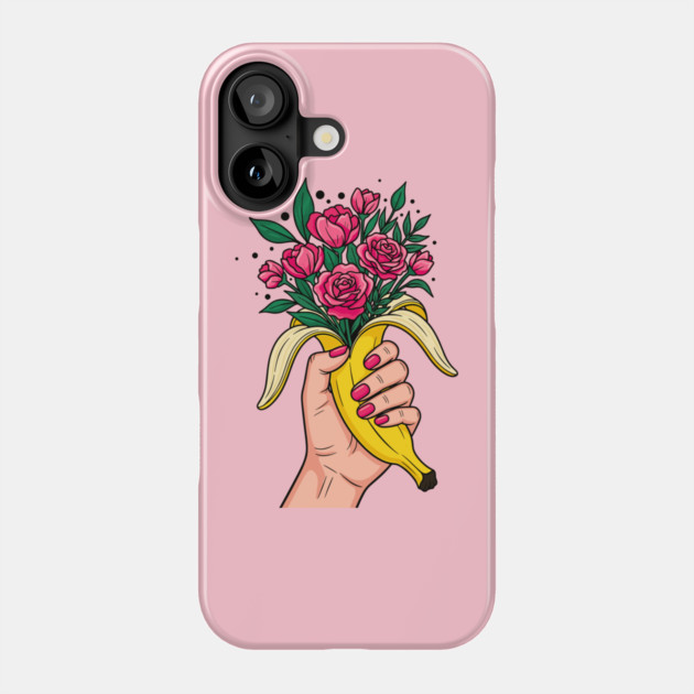 Banana Boquet Phone Case by enrynz