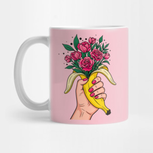 Banana Boquet Mug