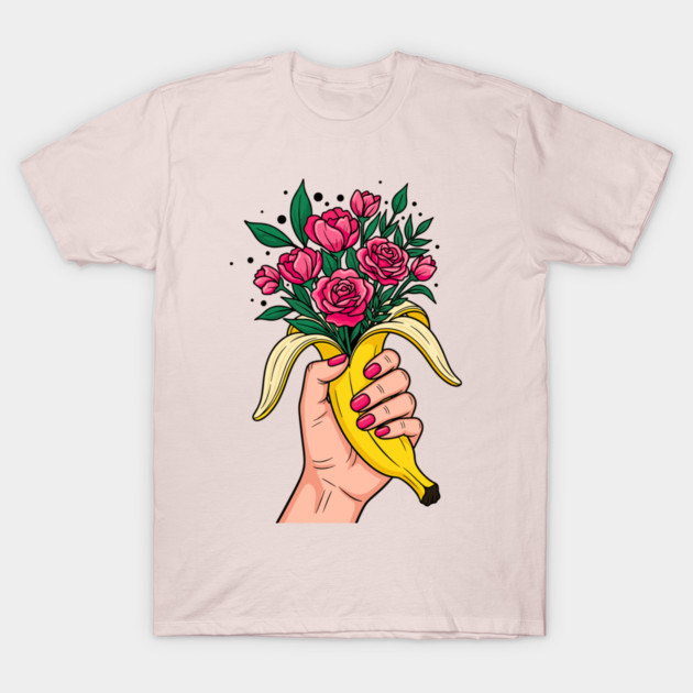 Banana Boquet T-Shirt by enrynz