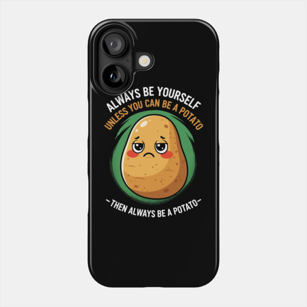 Funny Potato Meme Phone Case by enrynz