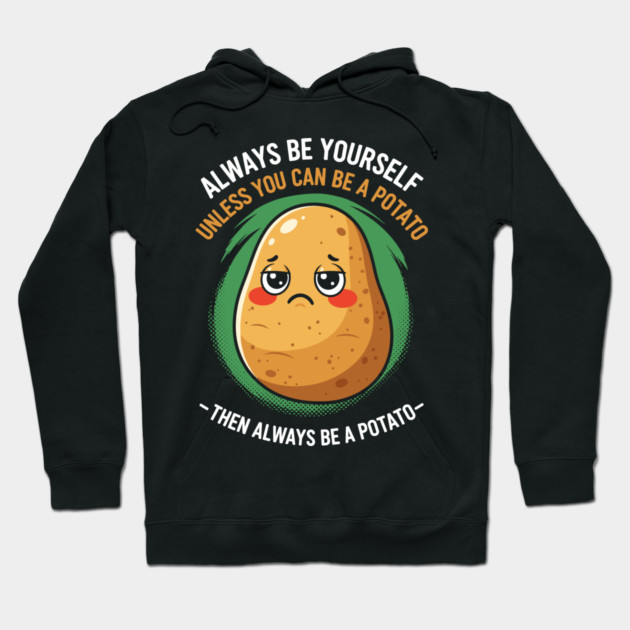 Funny Potato Meme Hoodie by enrynz