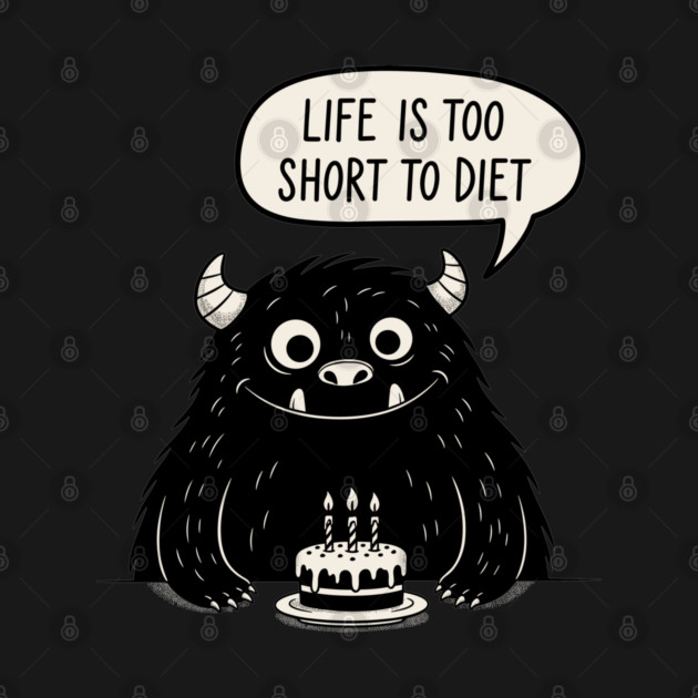 Life Is Too Short To Diet by enrynz