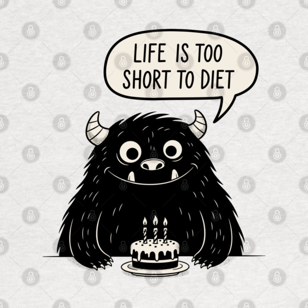 Life Is Too Short To Diet by enrynz