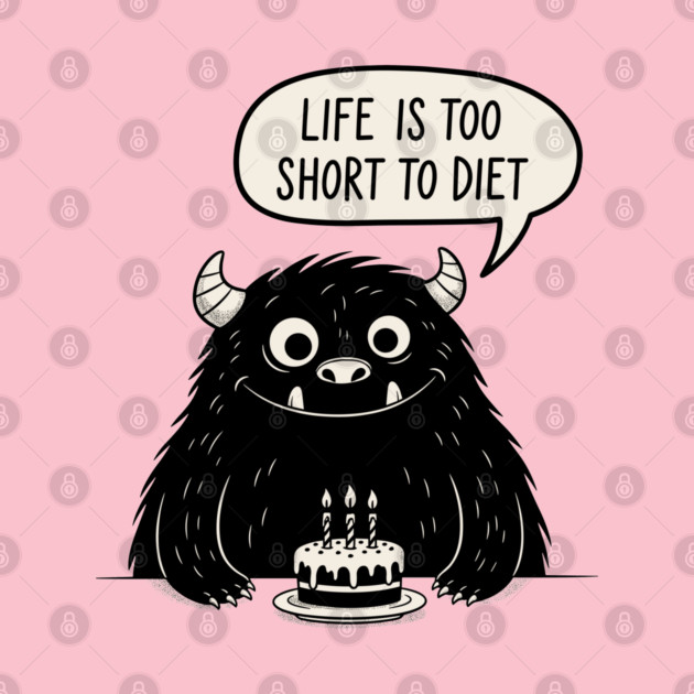 Life Is Too Short To Diet by enrynz
