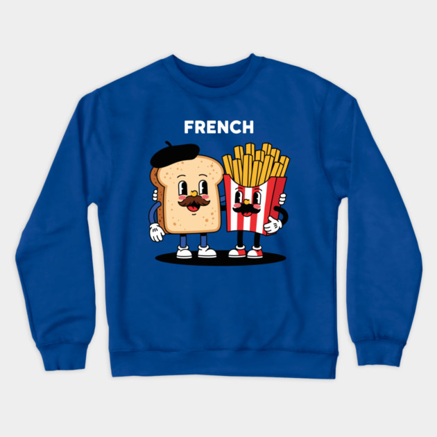 French Foodie Crewneck Sweatshirt by enrynz