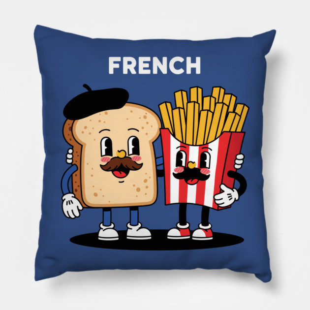 French Foodie Pillow by enrynz