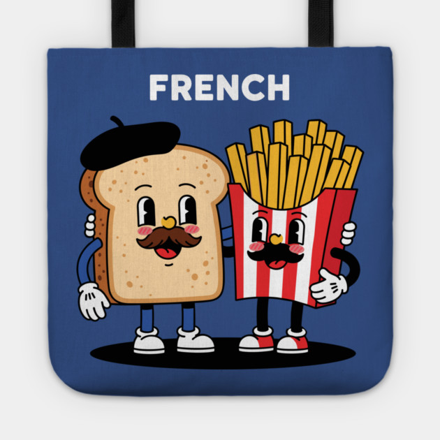 French Foodie Tote by enrynz