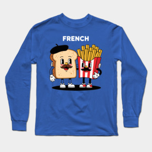 French Foodie Long Sleeve T-Shirt