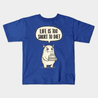 Funny Monster Cake Kids T-Shirt