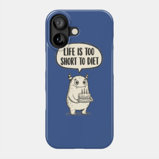 Funny Monster Cake Phone Case
