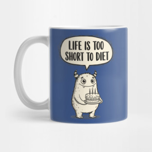 Funny Monster Cake Mug