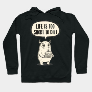 Funny Monster Cake Hoodie