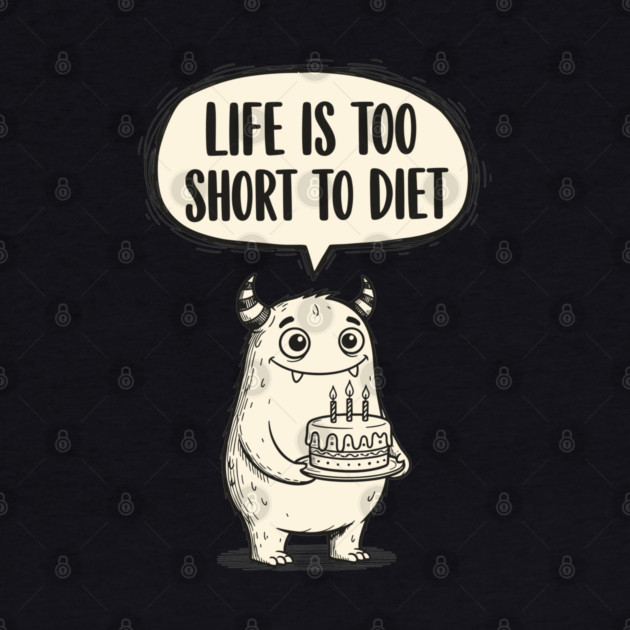 Funny Monster Cake by Digironin