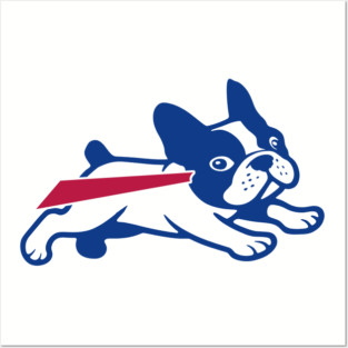 Buffalo Bills French Bulldog Posters and Art