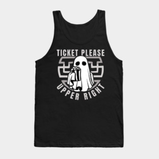 Goofy Ghost - Haunted Cinema Tank Top