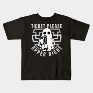 Goofy Ghost - Haunted Cinema Kids T-Shirt
