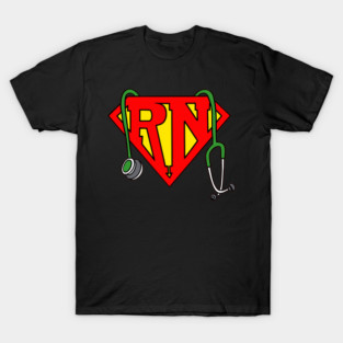 Super Nurse RN Superhero T-Shirt