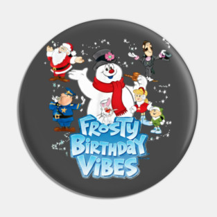 Frosty birthday vibes Pin