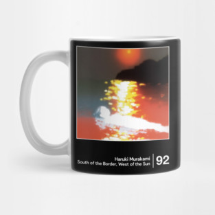 Haruki Murakami - Minimalist Style Graphic Artwork Mug