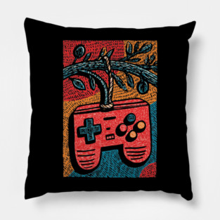 Game Controller | Christmas Gift for Gamers Pillow
