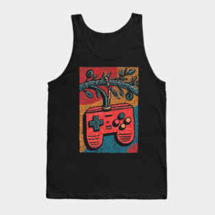 Game Controller | Christmas Gift for Gamers Tank Top