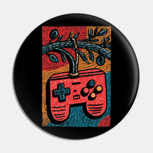Game Controller | Christmas Gift for Gamers Pin