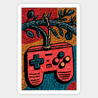Game Controller | Christmas Gift for Gamers Sticker