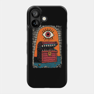 Monster Treasure Chest | Dungeons and Dragons Mimic Phone Case