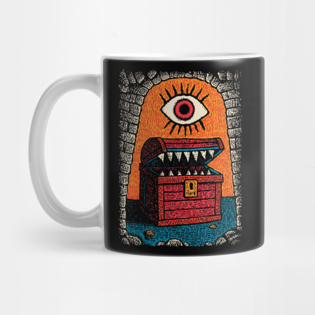 Monster Treasure Chest | Dungeons and Dragons Mimic by TuncGK
