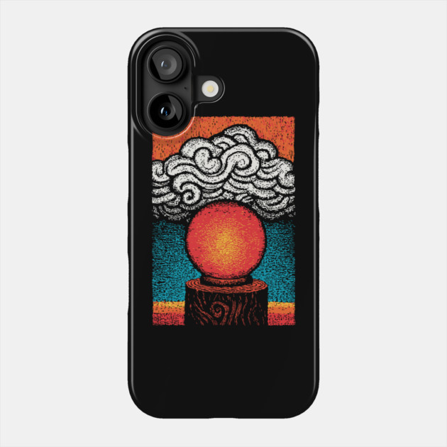 Mystic Crystal Ball | Fortune Teller's Vision Phone Case by TuncGK