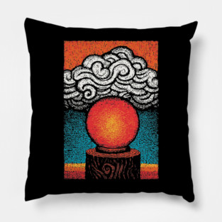 Mystic Crystal Ball | Fortune Teller's Vision Pillow