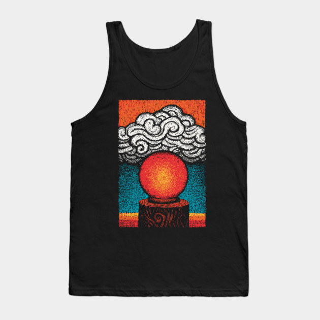 Mystic Crystal Ball | Fortune Teller's Vision Tank Top by TuncGK