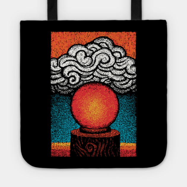 Mystic Crystal Ball | Fortune Teller's Vision Tote by TuncGK