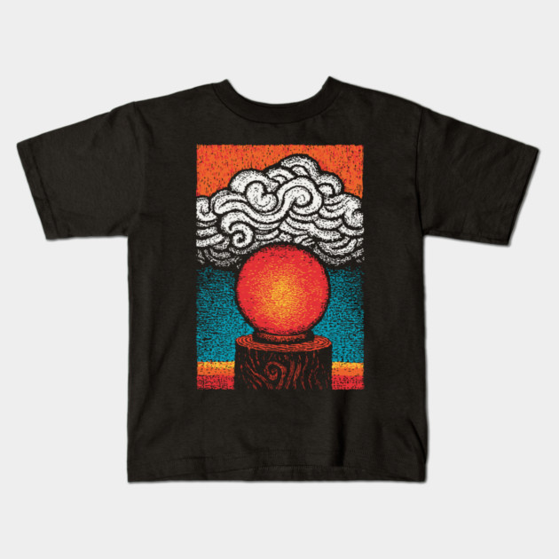 Mystic Crystal Ball | Fortune Teller's Vision Kids T-Shirt by TuncGK