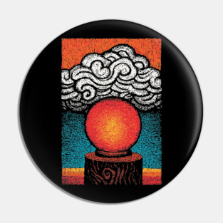 Mystic Crystal Ball | Fortune Teller's Vision Pin