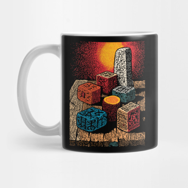 Witchcraft Building Blocks | Vintage Nostalgia Art by TuncGK