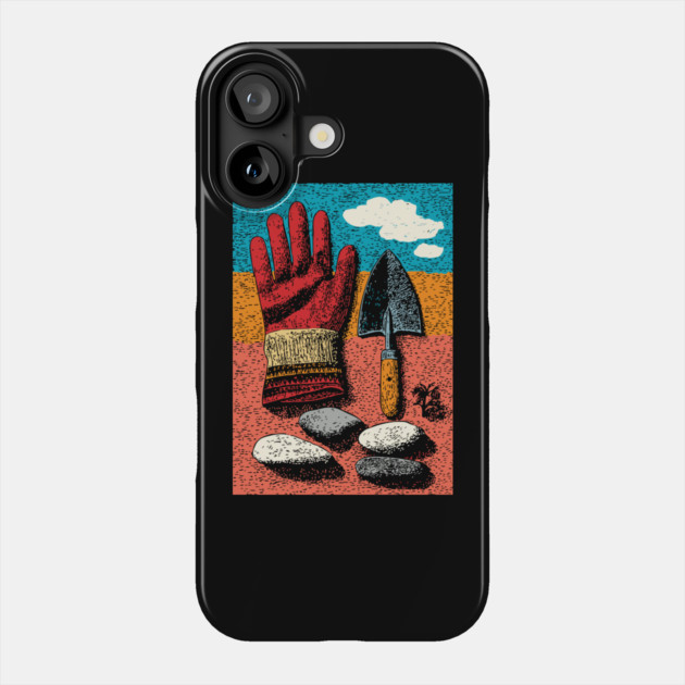 In The Garden | A Plant Parent's Tools Phone Case by TuncGK