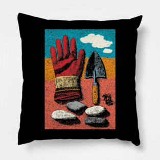 In The Garden | A Plant Parent's Tools Pillow