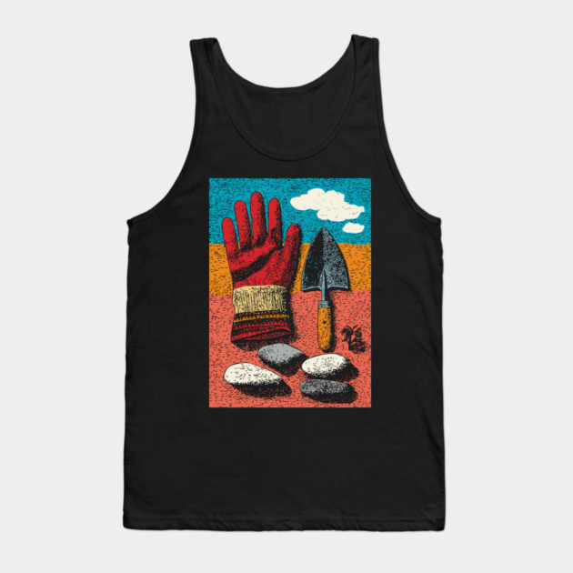 In The Garden | A Plant Parent's Tools Tank Top by TuncGK