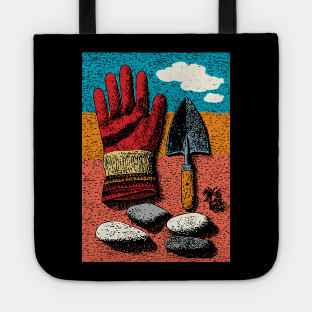 In The Garden | A Plant Parent's Tools Tote by TuncGK