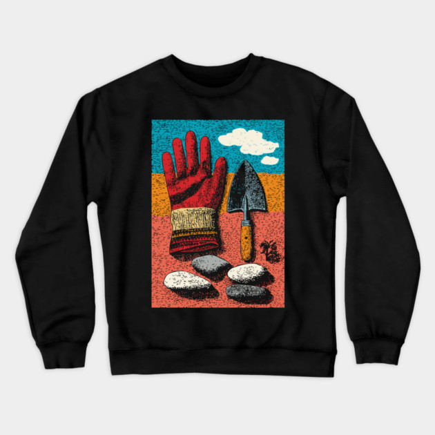 In The Garden | A Plant Parent's Tools Crewneck Sweatshirt by TuncGK