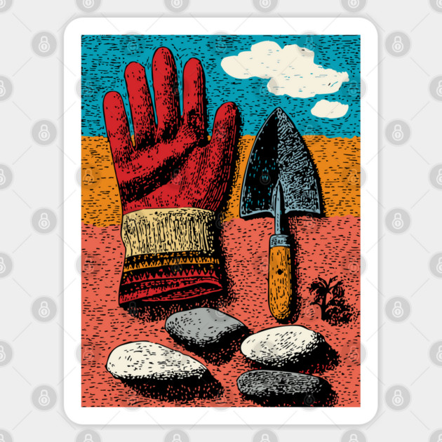 In The Garden | A Plant Parent's Tools Sticker by TuncGK