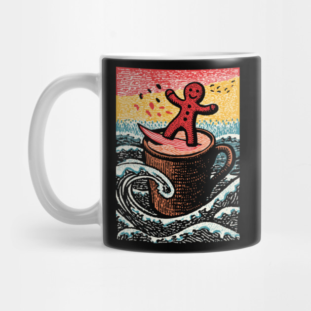 Funny Gingerbread Man | A Perilous Coffee Dip by TuncGK